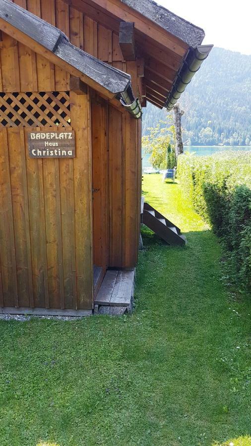 Haus Christina Appartement Weissensee Buitenkant foto