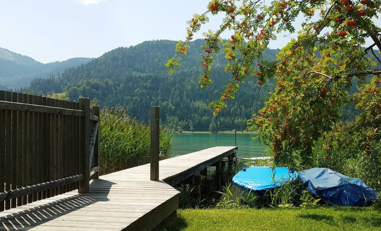 Haus Christina Appartement Weissensee Buitenkant foto